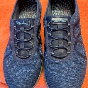Skechers Women's Navy Blue Sneakers